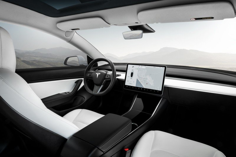 Tesla Model 3 Innenraum
